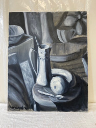 tim mcfarlane gray still life